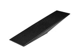 A black textured MAX RAMPS ramp extender, shown at an angle on a plain white background.