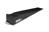 A black foam vehicle ramp with the brand name 'MAX RAMPS' printed in white on the side, shown on a plain white background.