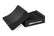 A black textured foam wheel block with MaxRamps white branding on the side on a white background. This image shows the functional split design and how the pieces interlock.
