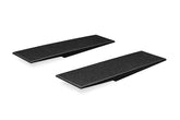 Two black extension ramps show on a white background.