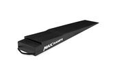 A black textured MAX RAMPS ramp with a white logo, shown at an angle on a plain white background.