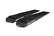 Two black MAX RAMPS ramps are shown on a clean white background, angled diagonally to display their textured surfaces and carrying handles.