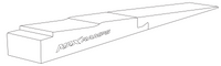Trailer Ramp | 9" High | Flap Compatible | 2-Piece Design | MaxRamps