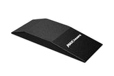 A black textured MAX RAMPS ramp with a white logo, shown at an angle on a plain white background.